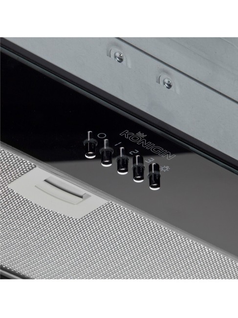 Встраиваемая вытяжка Konigin Skylark Black Glass 60 Встраиваемая вытяжка Konigin Skylark Black Glass 60