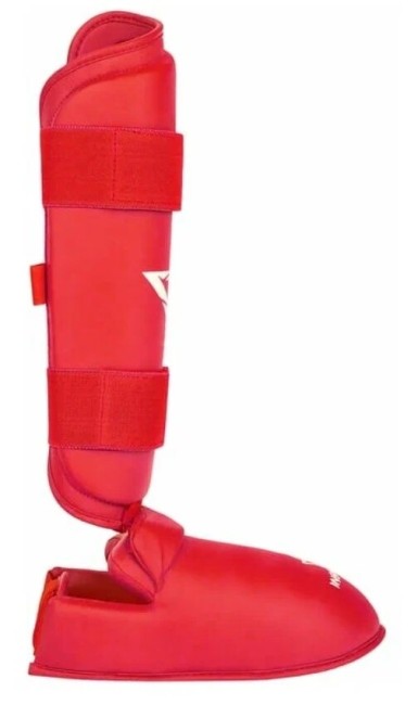 Защита голень-стопа Insane IN22-SG200, ПУ, красный XL Защита голень-стопа Insane IN22-SG200, ПУ, красный XL