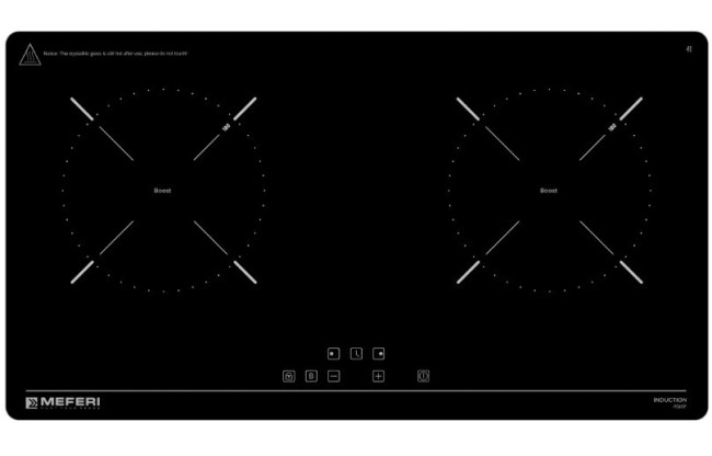 Встраиваемая индукционная варочная панель Meferi MIH602BK Power