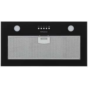 Встраиваемая вытяжка Kronasteel Luisa 600 Glass Black PB