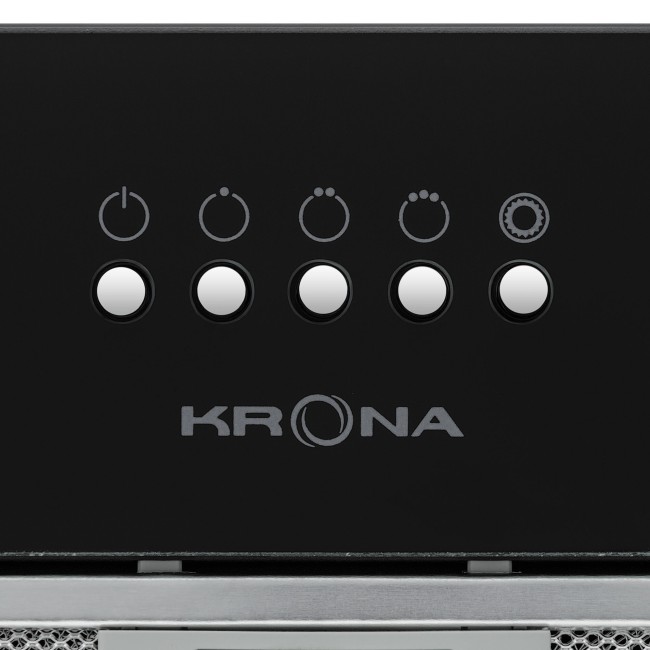 Встраиваемая вытяжка Kronasteel Luisa 600 Glass Black PB