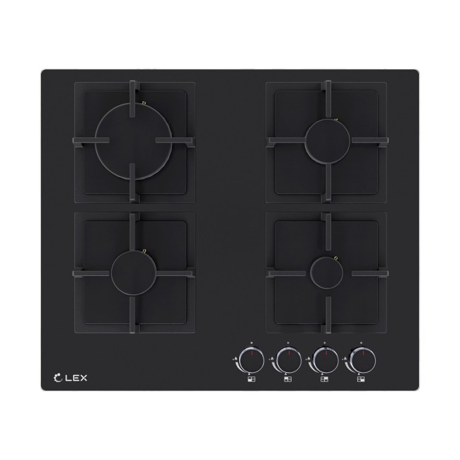 Встраиваемая газовая варочная панель Lex GVG 644A BBL