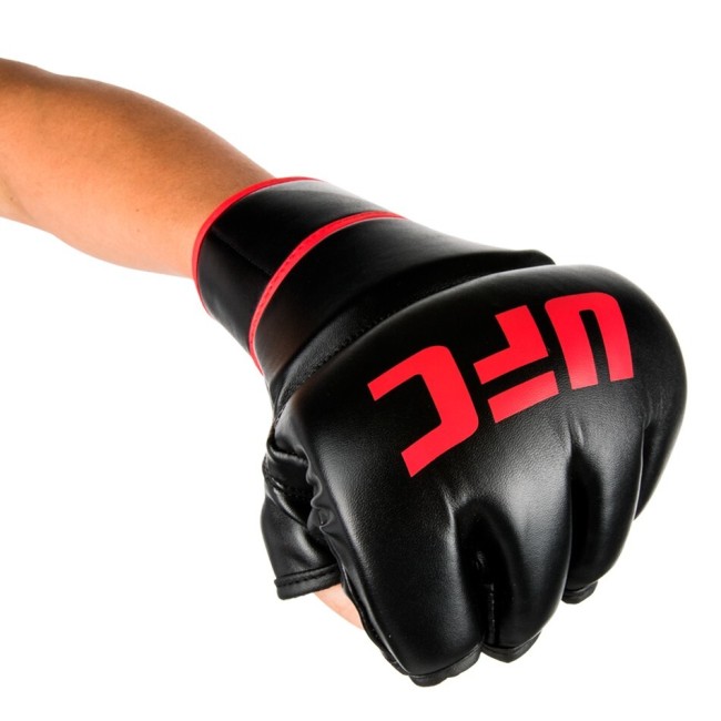Перчатки тренировочные MMA UFC 6 унций L/XL BK