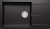 Кухонная мойка Polygran GALS-862 Черная Кухонная мойка Polygran GALS-862 Черная