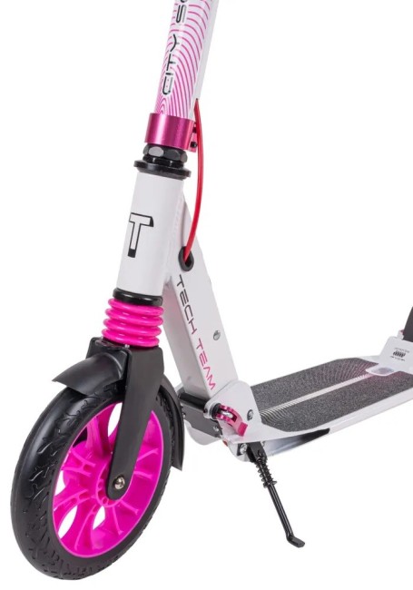 Самокат TechTeam City Scooter Disk Brake 2 pink Самокат TechTeam City Scooter Disk Brake 2 pink