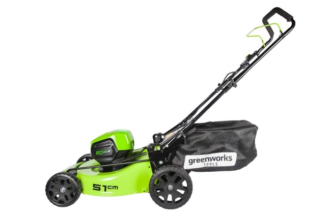 Газонокосилка аккумуляторная GreenWorks GD60LM51HPK4 Газонокосилка аккумуляторная GreenWorks GD60LM51HPK4