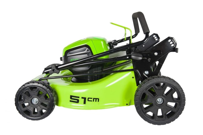 Газонокосилка аккумуляторная GreenWorks GD60LM51HPK4 Газонокосилка аккумуляторная GreenWorks GD60LM51HPK4