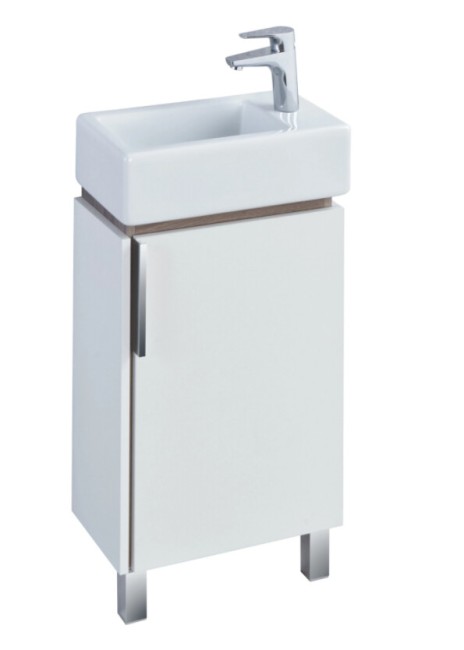 Тумба под раковину Aquaton Бэлла (1A221501BBAZ0) белый/джарра