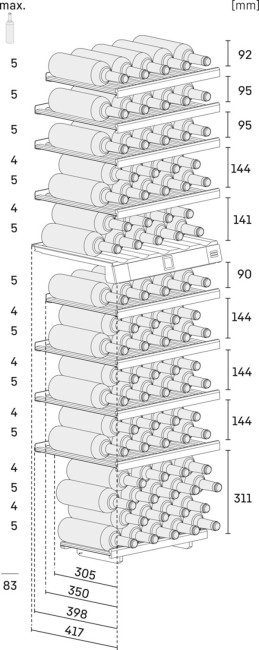 Встраиваемый винный шкаф Liebherr EWTgb 3583-26 001
