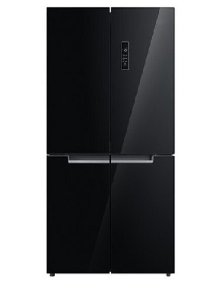 Холодильник DON frost R 544 BG черное стекло