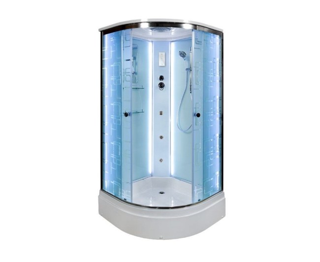 Душевая кабина Deto EM2710LED+GM