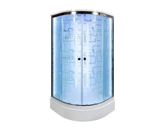 Душевая кабина Deto EM2710LED+GM