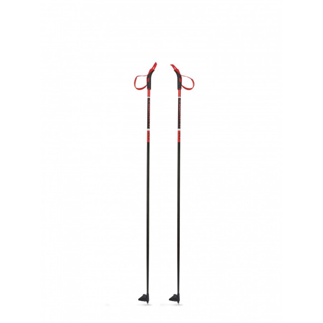 Лыжные палки Vuokatti 135 Black/Red Лыжные палки Vuokatti 135 Black/Red