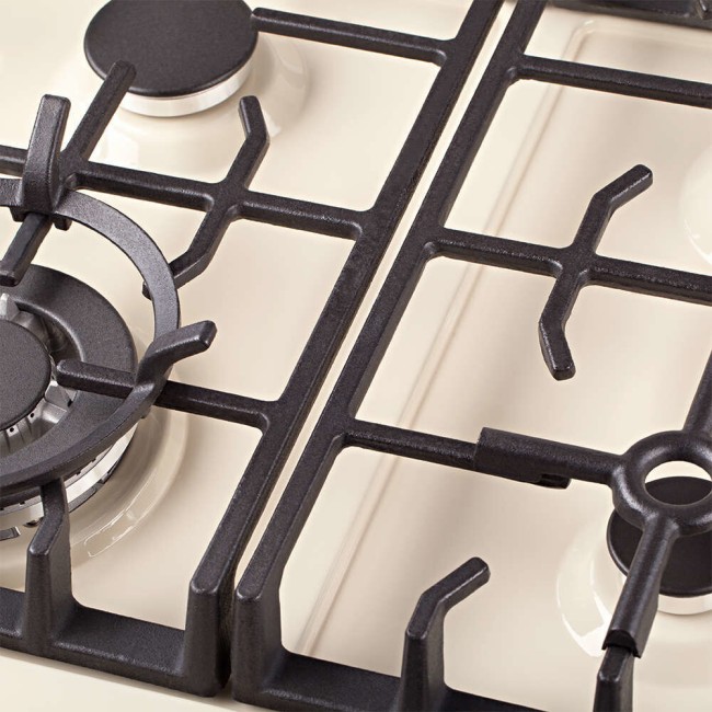 Встраиваемая газовая варочная панель Pyramida PFX 643 IVORY LUXE Встраиваемая газовая варочная панель Pyramida PFX 643 IVORY LUXE