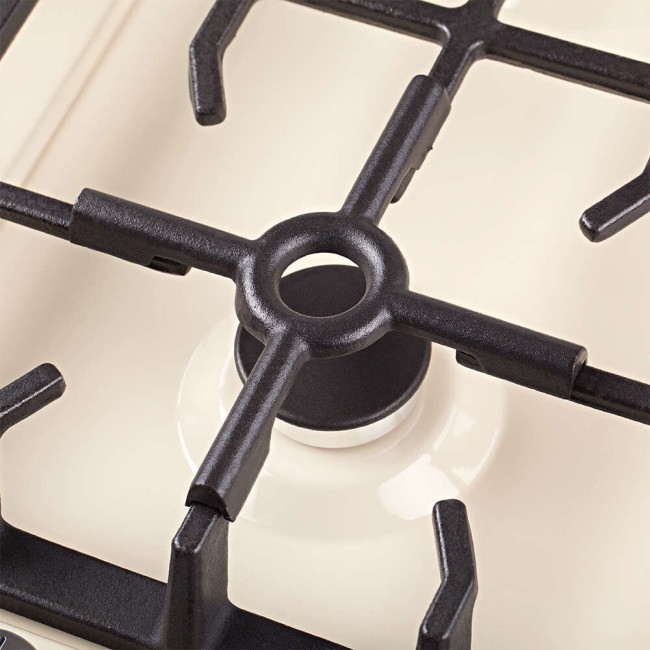 Встраиваемая газовая варочная панель Pyramida PFX 643 IVORY LUXE Встраиваемая газовая варочная панель Pyramida PFX 643 IVORY LUXE