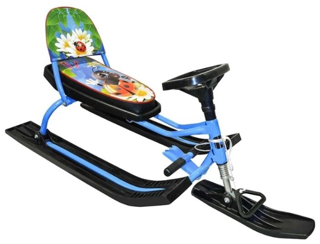Снегокат Барс 124 Comfort Baby Friends божья коровка