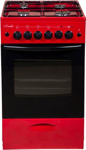 Комбинированная плита Лысьва ЭГ 401 МС-2у вишневый (без крышки)