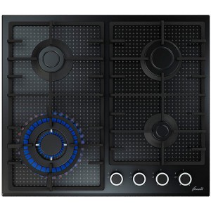 Встраиваемая газовая варочная панель Fornelli PGT 60 Ardore BL