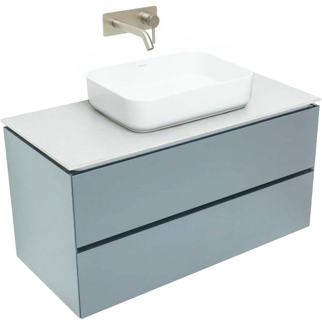 Тумба ALLEN BRAU INFINITY 100, cement grey matt (1.21003.CGM) Тумба ALLEN BRAU INFINITY 100, cement grey matt (1.21003.CGM)