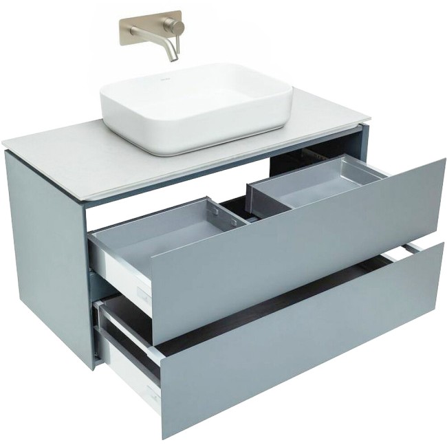 Тумба ALLEN BRAU INFINITY 100, cement grey matt (1.21003.CGM) Тумба ALLEN BRAU INFINITY 100, cement grey matt (1.21003.CGM)