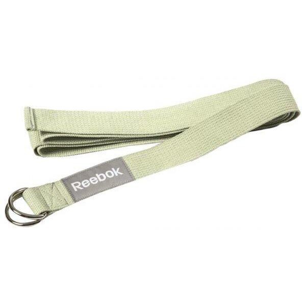 Ремень для йоги Reebok RAYG-10023GN зеленый Ремень для йоги Reebok RAYG-10023GN зеленый