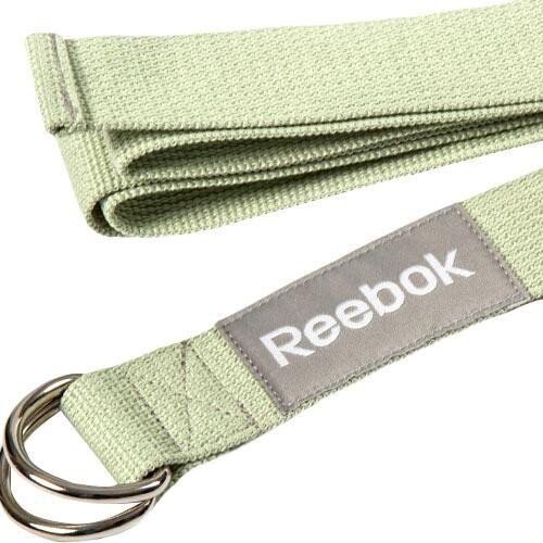 Ремень для йоги Reebok RAYG-10023GN зеленый Ремень для йоги Reebok RAYG-10023GN зеленый
