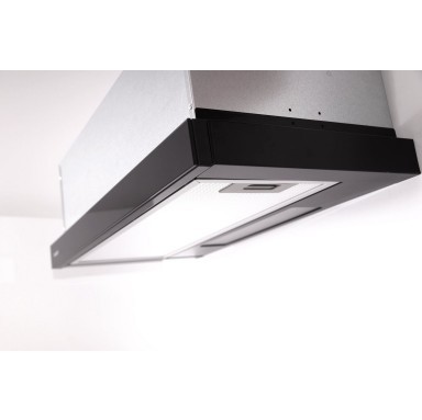 Встраиваемая вытяжка Exiteq EX-1076 black glass