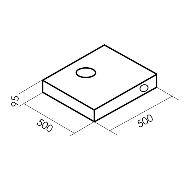 Встраиваемая вытяжка MBS Vallota 150 inox