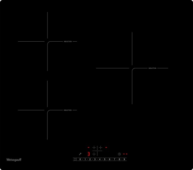 Встраиваемая индукционная варочная панель Weissgauff HI 630 BSC