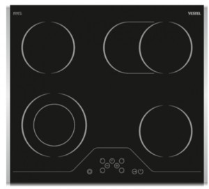 Встраиваемая электрическая варочная панель Vestel VHE 60 SLDT Встраиваемая электрическая варочная панель Vestel VHE 60 SLDT