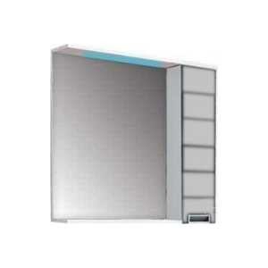 Зеркальный шкаф Aquanet Доминика 80 LED цвет бел (171081)