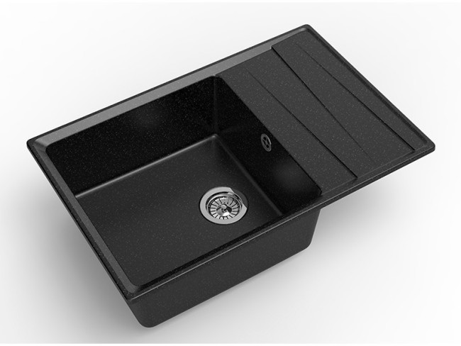 Кухонная мойка GranFest GF-LV-760L черный Кухонная мойка GranFest GF-LV-760L черный