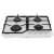 Встраиваемая газовая варочная панель Akpo PGA 604 LGC WH