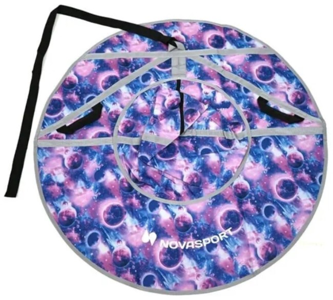 Тюбинг NovaSport CH030.110 серый/вселенная (без камеры) Тюбинг NovaSport CH030.110 серый/вселенная (без камеры)