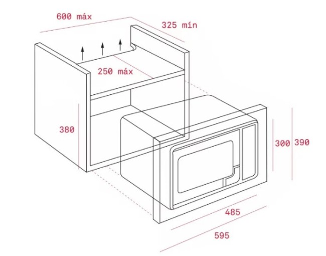 Встраиваемая микроволновая печь Teka ML 820 BIS