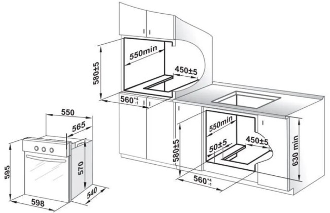 Встраиваемый электрический духовой шкаф Gefest ДА 622-03 PБ1