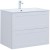Тумба с раковиной Aquanet Терра 80 белый матовый (323183)