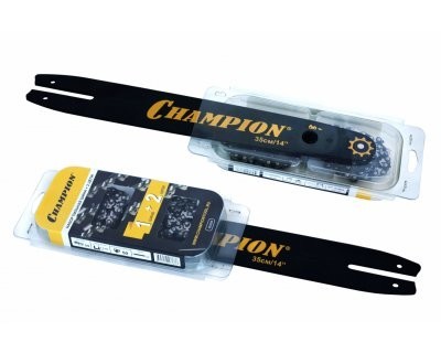 Шина + 2 цепи Champion 14" - РМ - 50 зв (140SDEA074) Шина + 2 цепи Champion 14" - РМ - 50 зв (140SDEA074)