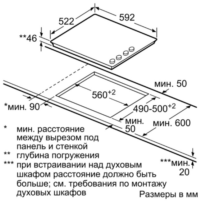 Встраиваемая электрическая варочная панель Bosch PKE611CA2E
