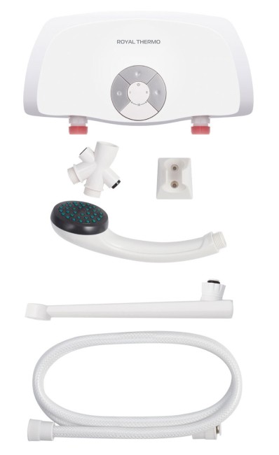 Водонагреватель проточный Royal Thermo SmartFix TS (6,5 kW) - кран+душ