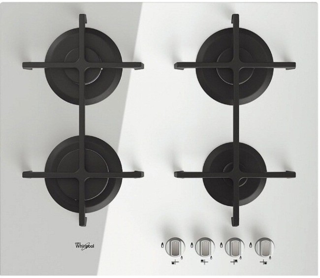 Встраиваемая газовая варочная панель Whirlpool GOS 6413 WH Встраиваемая газовая варочная панель Whirlpool GOS 6413 WH