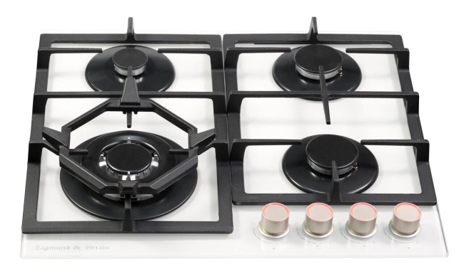 Встраиваемая газовая варочная панель Zigmund & Shtain MN 199.61 W Встраиваемая газовая варочная панель Zigmund & Shtain MN 199.61 W