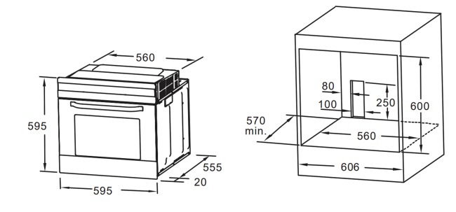 Встраиваемый электрический духовой шкаф Kuppersberg HM 639 black