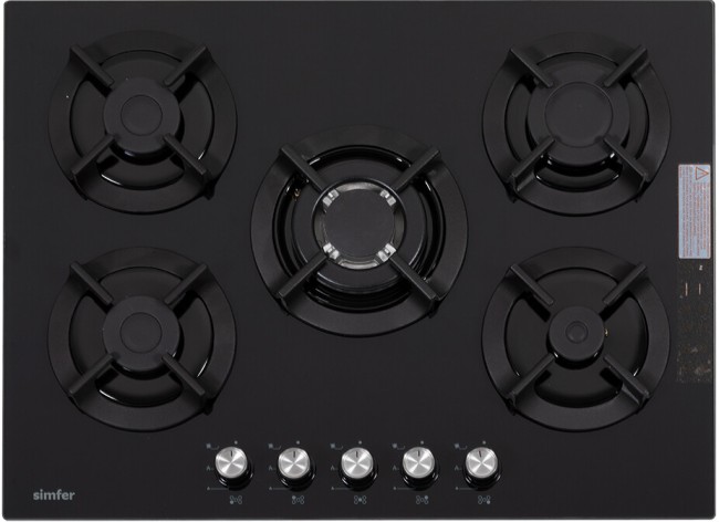 Встраиваемая газовая варочная панель Simfer H70N51B522