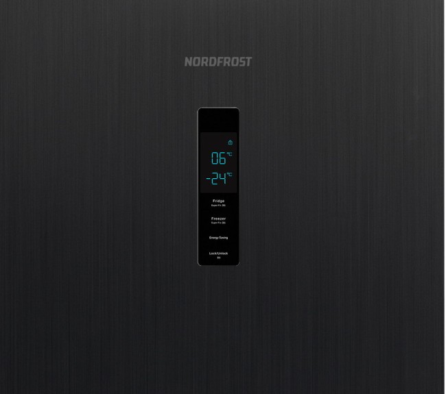 Холодильник Nordfrost RFC 390D NFXd