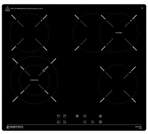 Встраиваемая электрическая варочная панель Meferi MEH604BK Ultra Встраиваемая электрическая варочная панель Meferi MEH604BK Ultra