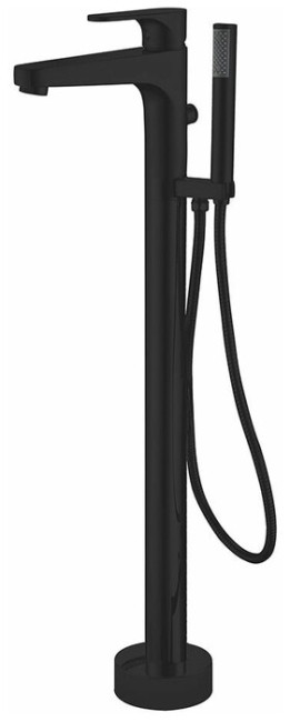 Смеситель напольный Abber Eleganz черный (AF8315B)