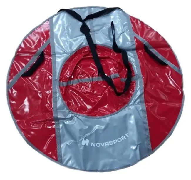 Тюбинг NovaSport CH040.110 красный/серый/красный (без камеры) Тюбинг NovaSport CH040.110 красный/серый/красный (без камеры)