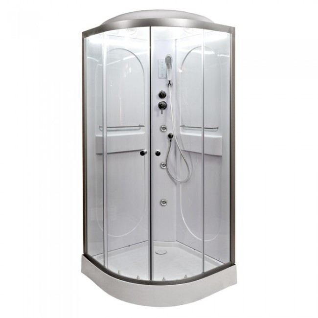 Душевая кабина Deto L601 LED с гидромассажем