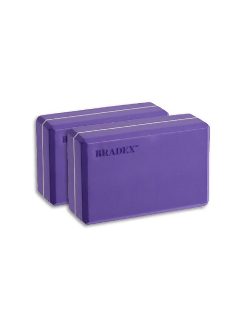 Блоки для йоги Bradex SF 0614 фиолетовый